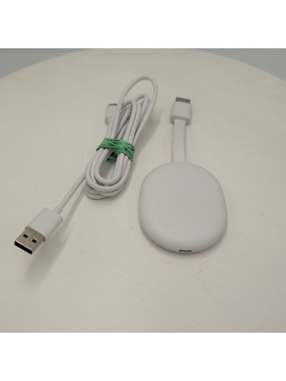 Google Chromecast GZRNL 4K UHD Media Streamer Power Cable White No Remote